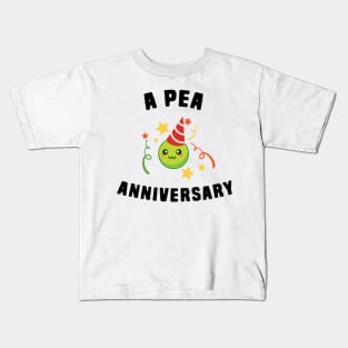 Funny Happy Anniversary Pun Kids T-Shirt